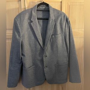 Old Navy men’s charcoal grey cotton blazer sport coat size XL/48R